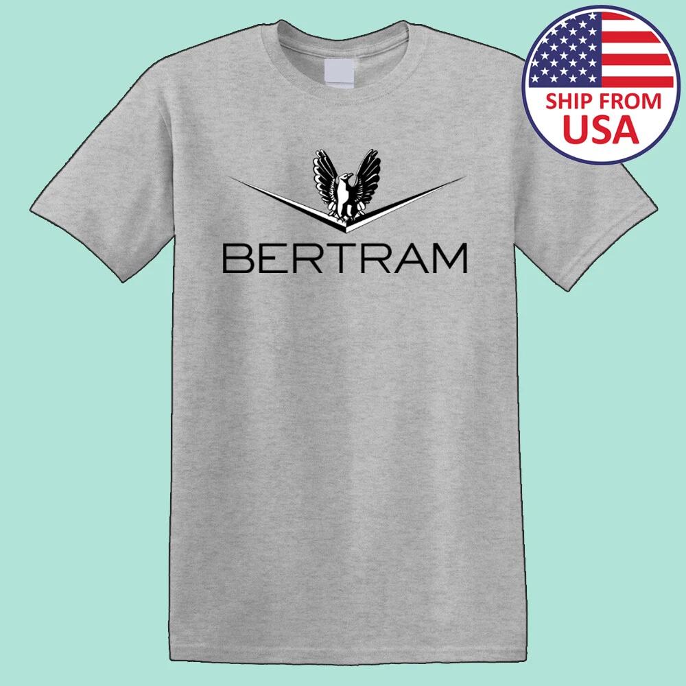 Bertram Boats Men s Grey Size S-5XL S