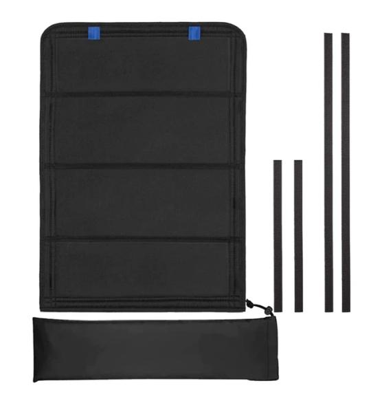 RV Dachfenster Isolierabdeckung Wasserdichte Verdunkelungsabdeckungen für Wohnmobile Reiseanhänger Faltbarer Sonnenschutz 41*41cm/41*62cm