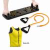 Training Pack - INNOVAGOODS - Pulsher & Passwa - Resistance Bands - Sauna Effect Vest XL - Non-Slip Board