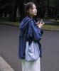Nau Windshell Hooded Jacket Navy