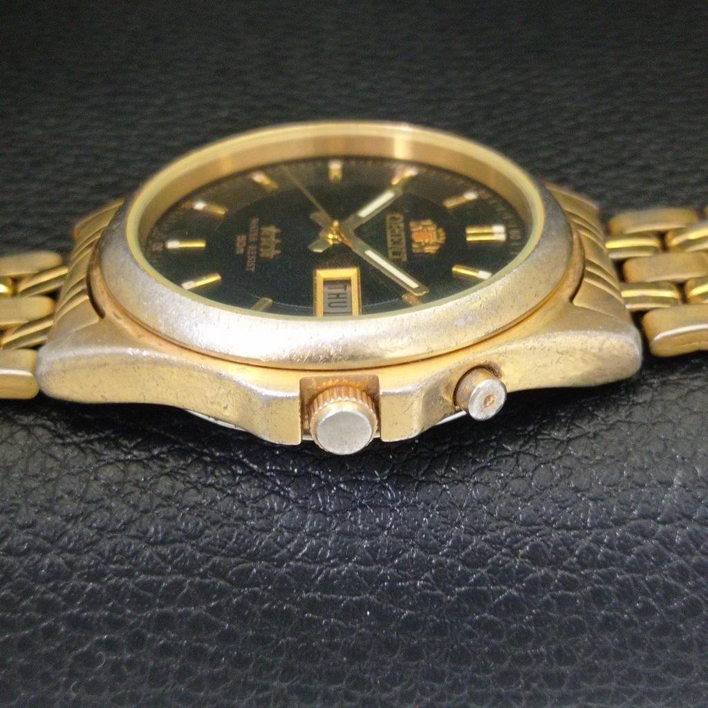 GENUINE VINTAGE ORIENT AUTOMATIC 46943 JAPAN MENS ORIGINAL DIAL WATCH A703495-1
