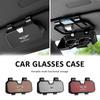 Sun Visor Glasses Clip Anti-Scratch Eyeglasses Holder for Interior For Bentley Continental GT MULLINERBentaygaFlyingHurtlingSpur