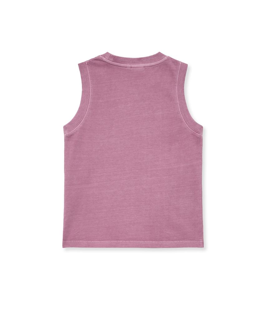 YALE Women'S Pigment Crop Sleeveless_Pink