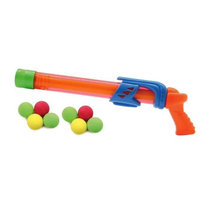 Jouet - jamara - fizz fizzy - pistolet 2-en-1 orange junior - balles et pistolet à eau