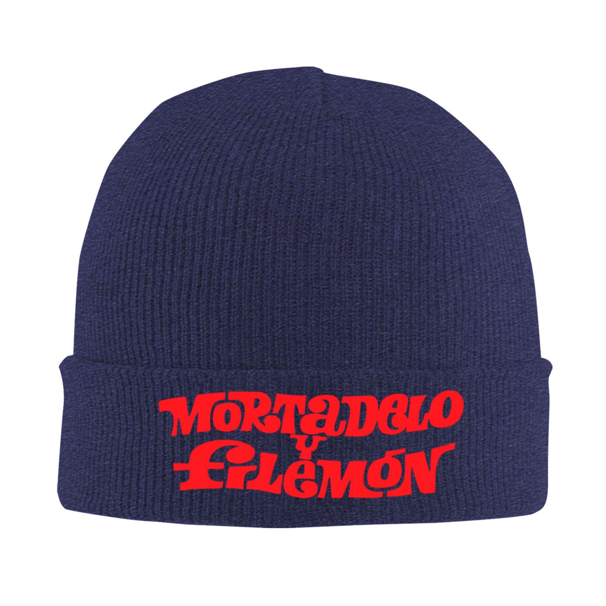 

Mortadelo y Filemn Knitted Hat Beanie Hats Outdoor Elastic Unisex Women Bonnet Hats Winter Graphic Casual Caps Gift One Size