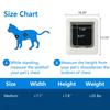 RFID Sensing Smart Cat Door Flap Control Direction Entry Exit Cat Door Intelligent Recognition Cats Hole Electronic Automatic