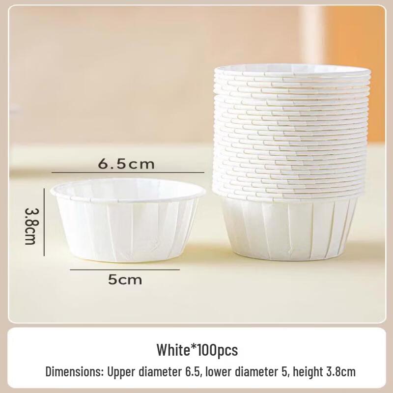 Rolled Edge Paper Baking Cups
