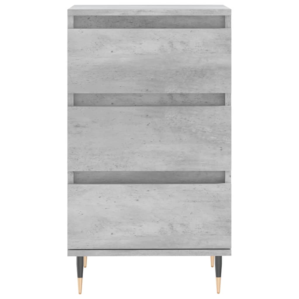 vidaXL Sideboard Betongrau 40x35x70 cm Holzwerkstoff