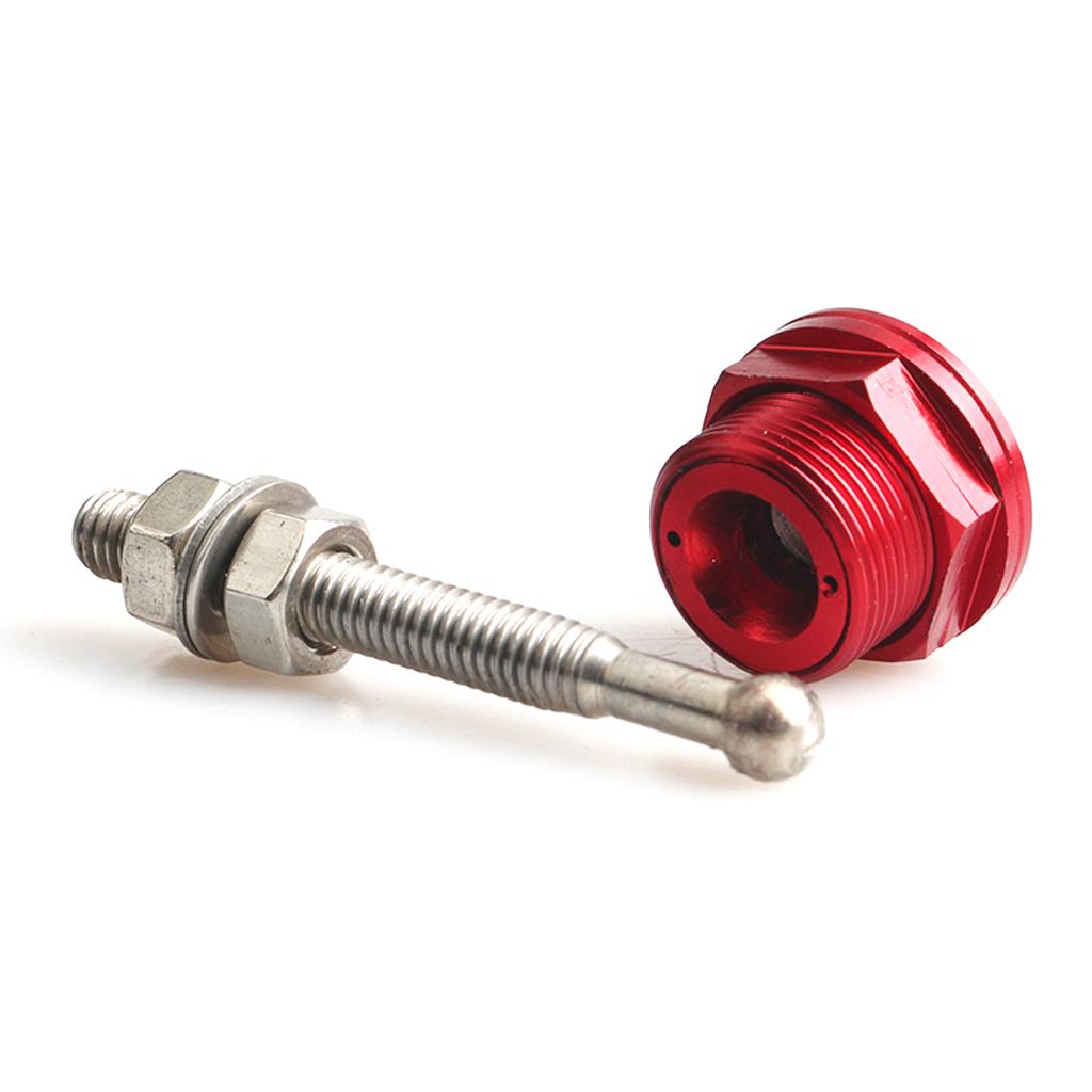 22mm Quick Release Lock Latch Bumper License Plate Lock Clip Push Button Bonnet Aluminum-alloy Universal Push Button