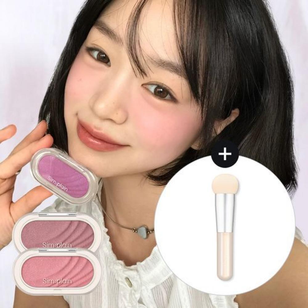 

Simple Plane [новый подарок Cheek Puff] Simple Plain Gleam On Щеки 001 Gleam on Heart