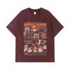 275 GSM Washed T-shirts 100% Cotton Naruto V21 Pain Print Unisex Heavy Cotton T Shirt