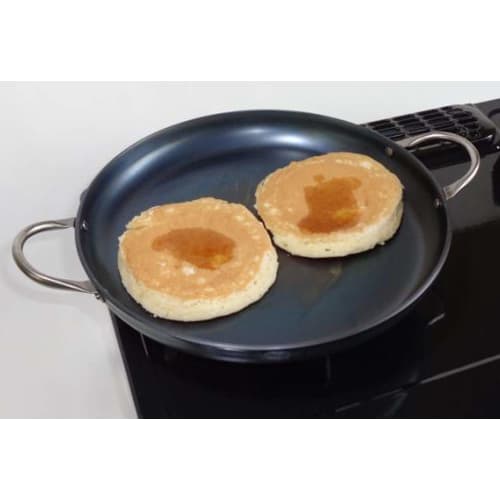 Fujita Metal Teppanyaki Grill, 26cm, Easy to Use, Thick Teppanyaki-kun, for Steak and Okonomiyaki, 005300