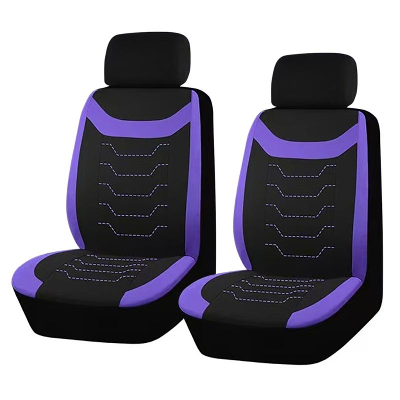 Universal Vehicle Textured Pattern Car Seat Covers For Stylish Appearance Comfort And Seat Protection