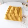 Baby cashmere children's hats autumn and winter thickened cold-proof and warm knitted hats Baotou wool hats