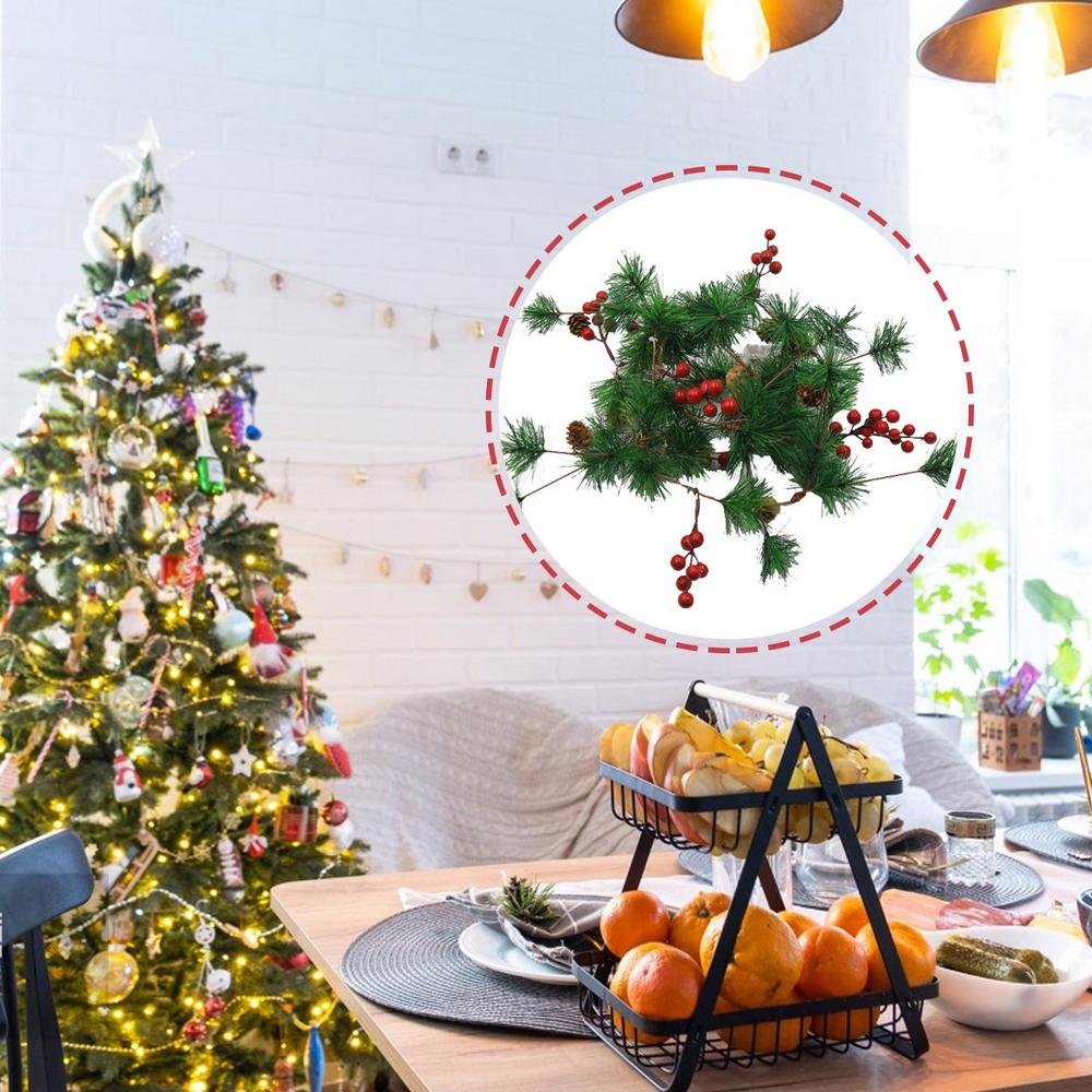 Christmas Pine Cone Light String Battery Operated Christmas Garland String Lights Christmas Garland Pine Cone String Light