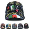 Baseball Unisex Cap Cartoon Hippie Adjustable Summer Sun Hat Snapback