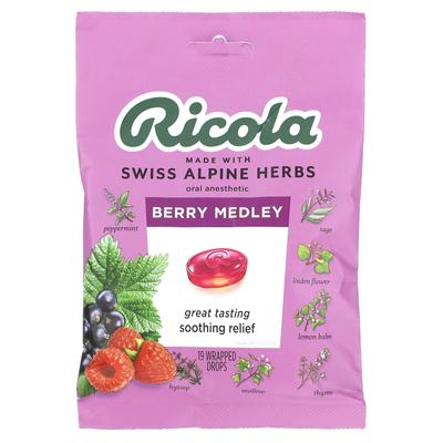 Anestésico Oral, Mix de Frutas Vermelhas, 1,7mg, 19 Sachês