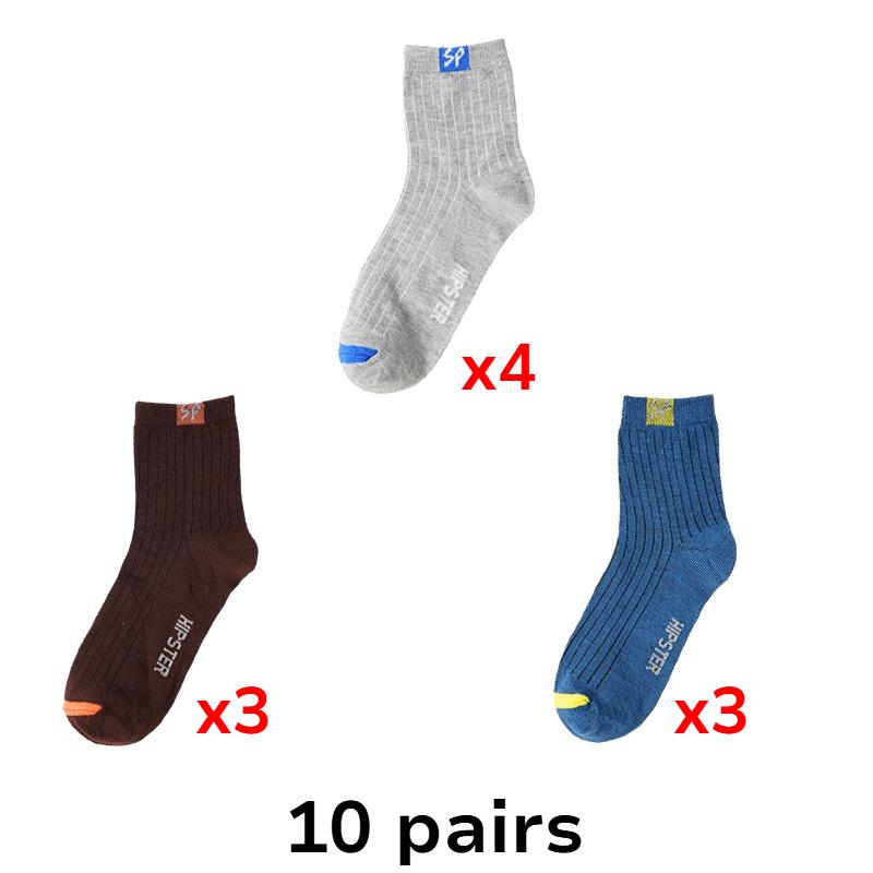 Chaussettes de sport pour hommes, chaussettes décontractées, chaussettes de maison, chaussettes en coton respirantes et confortables