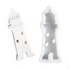 62KD Handmade Decors Silicones Lighthouse Mold Resins Casting Art Projects