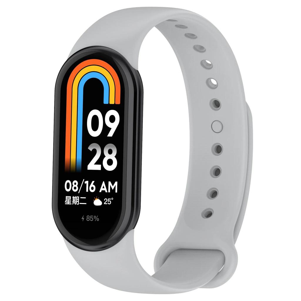 Weiches Silikon-Uhrenarmband für Xiaomi Smart Band 10 NFC Smartwatch Ersatzarmband Sportarmband correa Mi Band 8/9 Zubehör