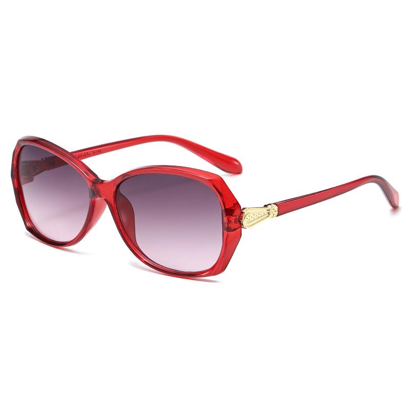 2026 Retro Women's Large Frame Sunglasses - Trendy, Versatile, Sun Protection