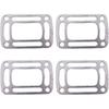 4 SZT. Uszczelka 351325 909786 913783 909217 3850496 Kompatybilna z Volvo Penta OMC Kolanko Kolektora Wydechowego Riser 4.3l 5.0l 5.7l 5.8I