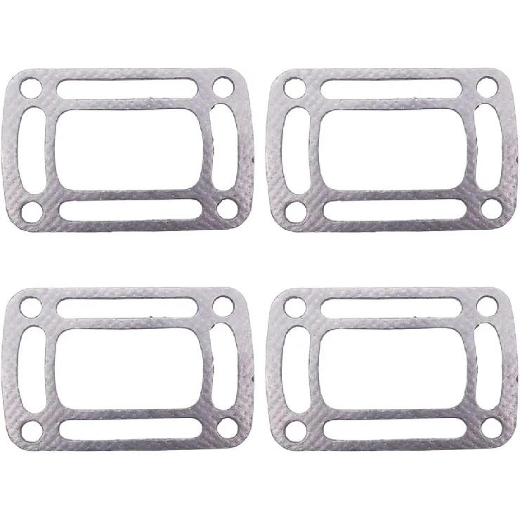 4 SZT. Uszczelka 351325 909786 913783 909217 3850496 Kompatybilna z Volvo Penta OMC Kolanko Kolektora Wydechowego Riser 4.3l 5.0l 5.7l 5.8I