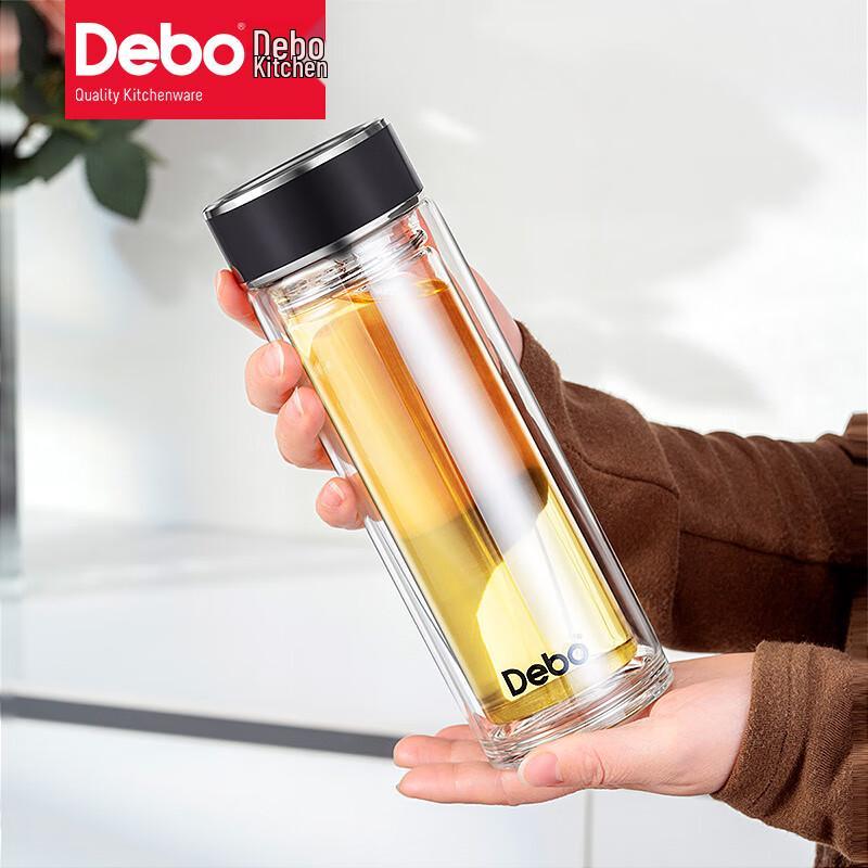 Debo Tea Infuser Glass Bottle 300ML