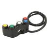 Motorcycle 5 In 1 Switch Control Handlebar Electric Tricycle 5 Color Horn Headlight Handlebar Switch Universal