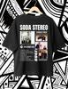 Sommer Soda Stereo Fan T-Shirt Design: Retro Musik Fan T-Shirt, Modischer Street Trend Lässiges Kurzarm Übergröße Kleidung