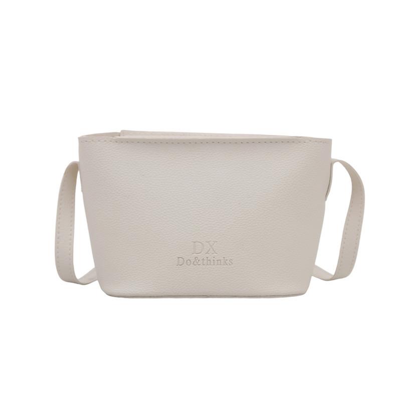 Foreign Style 2025 Summer New Foreign Style Women's Personalized Shoulder Messenger Bag Fashion Trend Casual Simple Bucket Bag