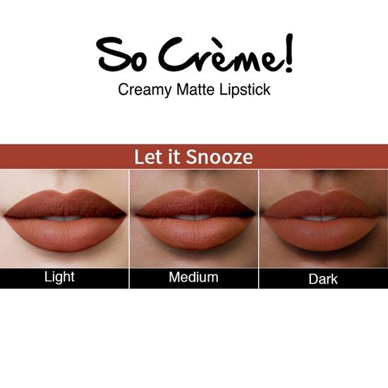Nykaa So Creme! Cremiger matter Lippenstift - Let It Snooze