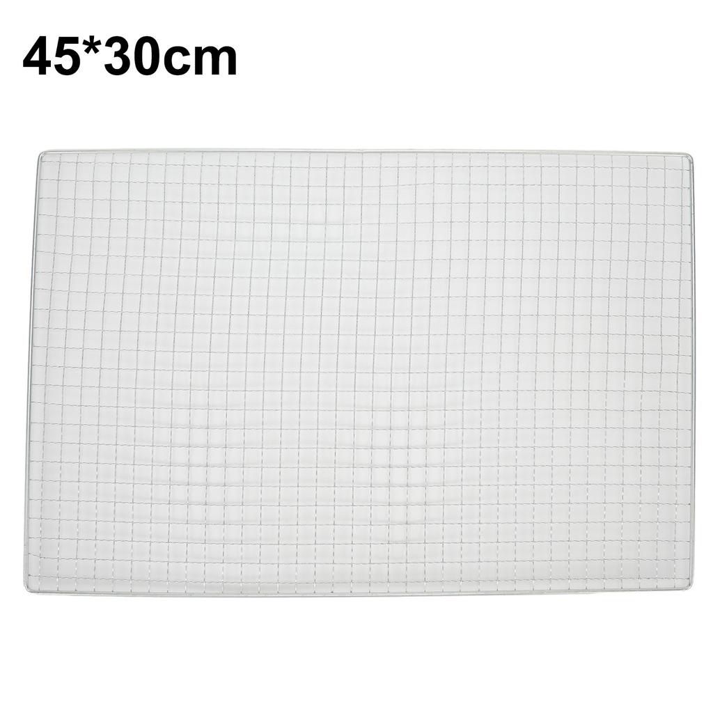 Grate Mesh Net BBQ Mesh Grate Mesh Net Iron Outdoor Stainless Steel Campfires