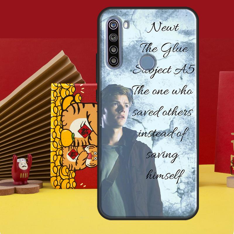 Newt Quotes The Maze Runner Case For Redmi Note 12 10 8 9 11 Pro Cover For Redmi Note 12S 11S 10S 9S 8T 9C 10C 12C Coque