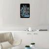 Vintage Metal Poster Blues Jazz Music Wall Decor Retro Bar Sign