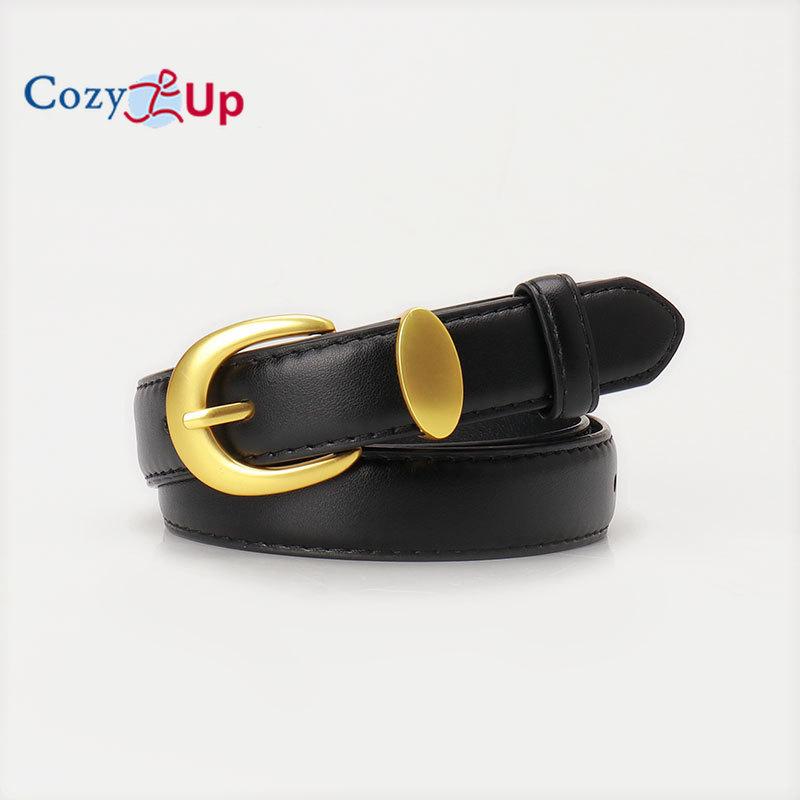 Ceintures fines en cuir pour femmes, ceintures fines tendance pour jeans et pantalons habillés