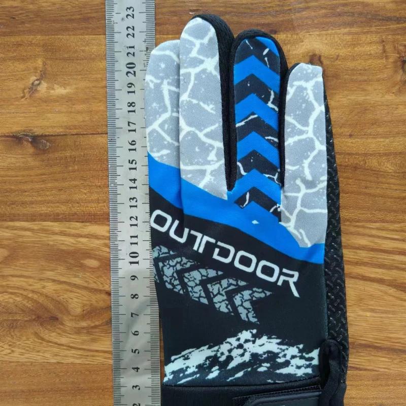 MTB Fahrradhandschuhe Radfahren Vollfingerhandschuh Motorradhandschuhe Herren Damen Rutschfeste Sonnencreme Atmungsaktiv Touchscreen Outdoor
