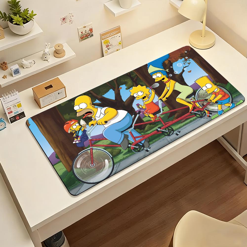 Cartoon The S-Simpsons-S Mouse Pad Computer Laptop Rubber Non-slip Mouse Mat Mousepad Gamers Decoracion Desk Mat