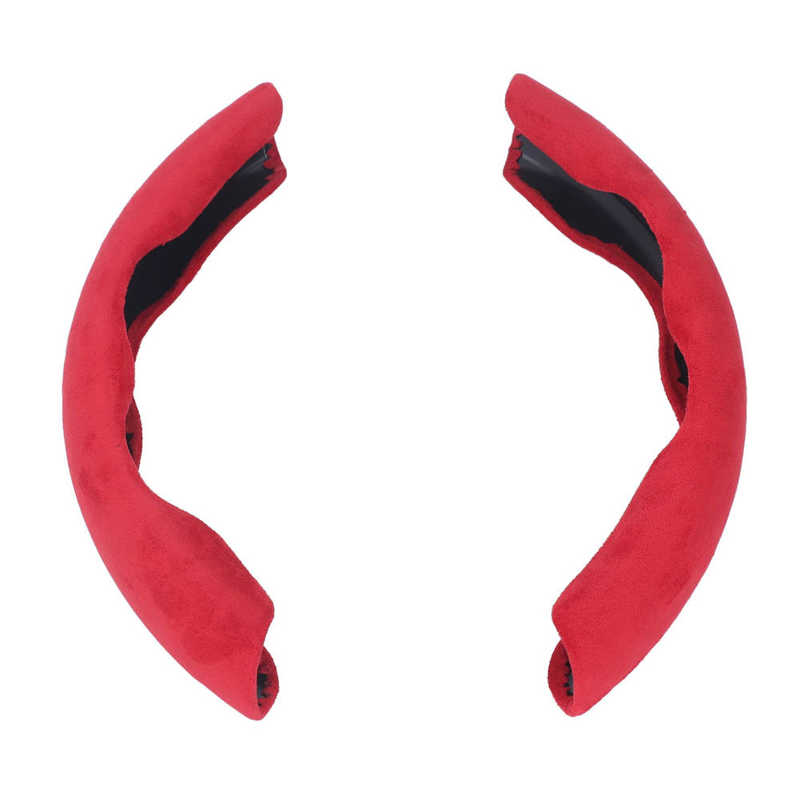 

Замшевые автомобильные колеса, защитные чехлы на руль, впитывающие пот, замена для Mercedes-Benz W204 W246 C292 красный