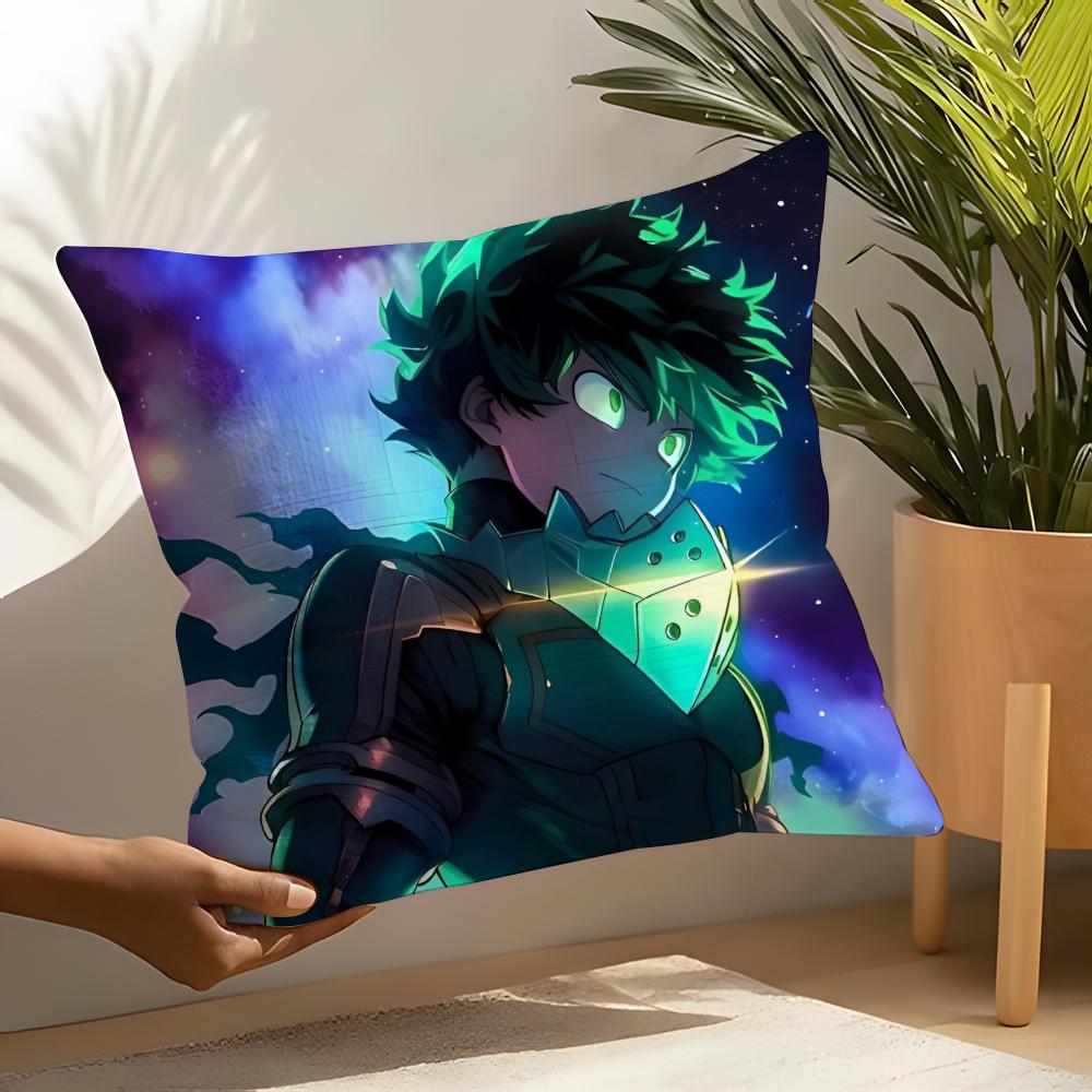 My Hero Academia - Boku No Hero Academia Pillow Case Linen Cushion Covers For Decorative Sofa Home Pillows Case