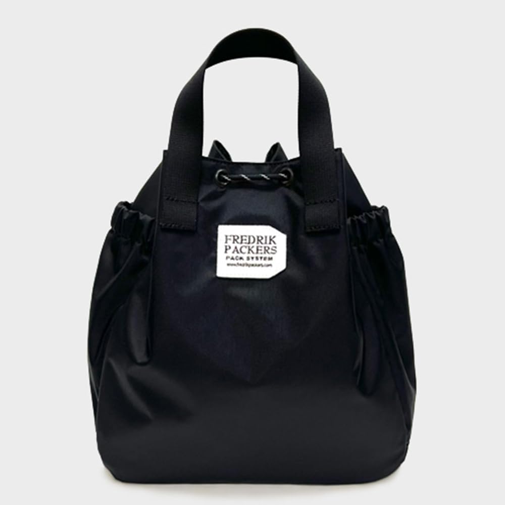 Fredrick Packers Bloom Shoulder Nylon 2-Wege-Tragetasche, Damen, Schwarz, Einheitsgröße (221300845BLKFREE), Erhältlich in exklusiven E-Commerce-Farben