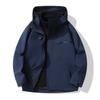 Mens Womens 3-in-1 Waterproof Windproof Hiking Jacket With Removable Shell Gore-Tex Fabric All-Season Outdoor Parka