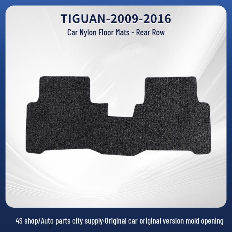 Black Nylon Floor Mats for Volkswagen Tiguan 2009-2016