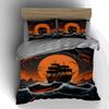 Haunting ship silhouette. Bedding Duvet cover sets Duvet covers Pillowcases gifts (1 * Duvet Cover 2 * Pillowcases, without duvet insert)