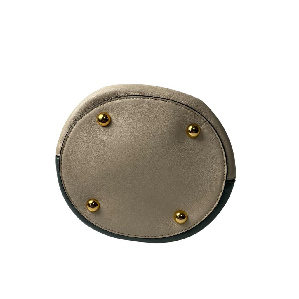 Used MARNIShoulder Bag Ivory/Green system leather Women