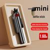 Bluetooth Universal Selfie Stick and Tripod with Anti-Shake Gimbal for Travel and Live Streaming.