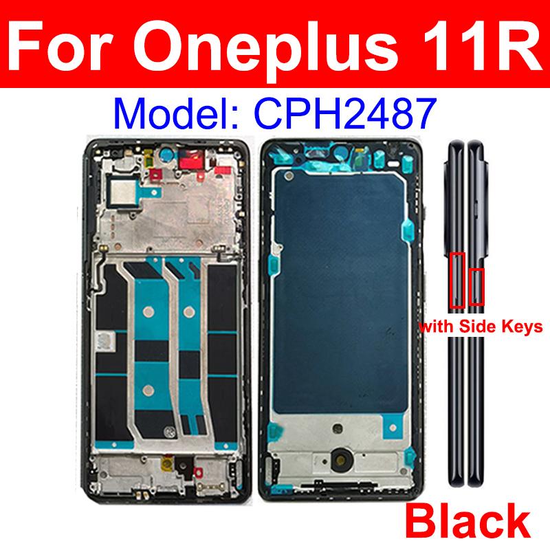 For OnePlus Oneplus 1+ 9 11 11R 12 13 Middle Frame Housing Front Frame Cover Housing with Side Button Replacement Parts