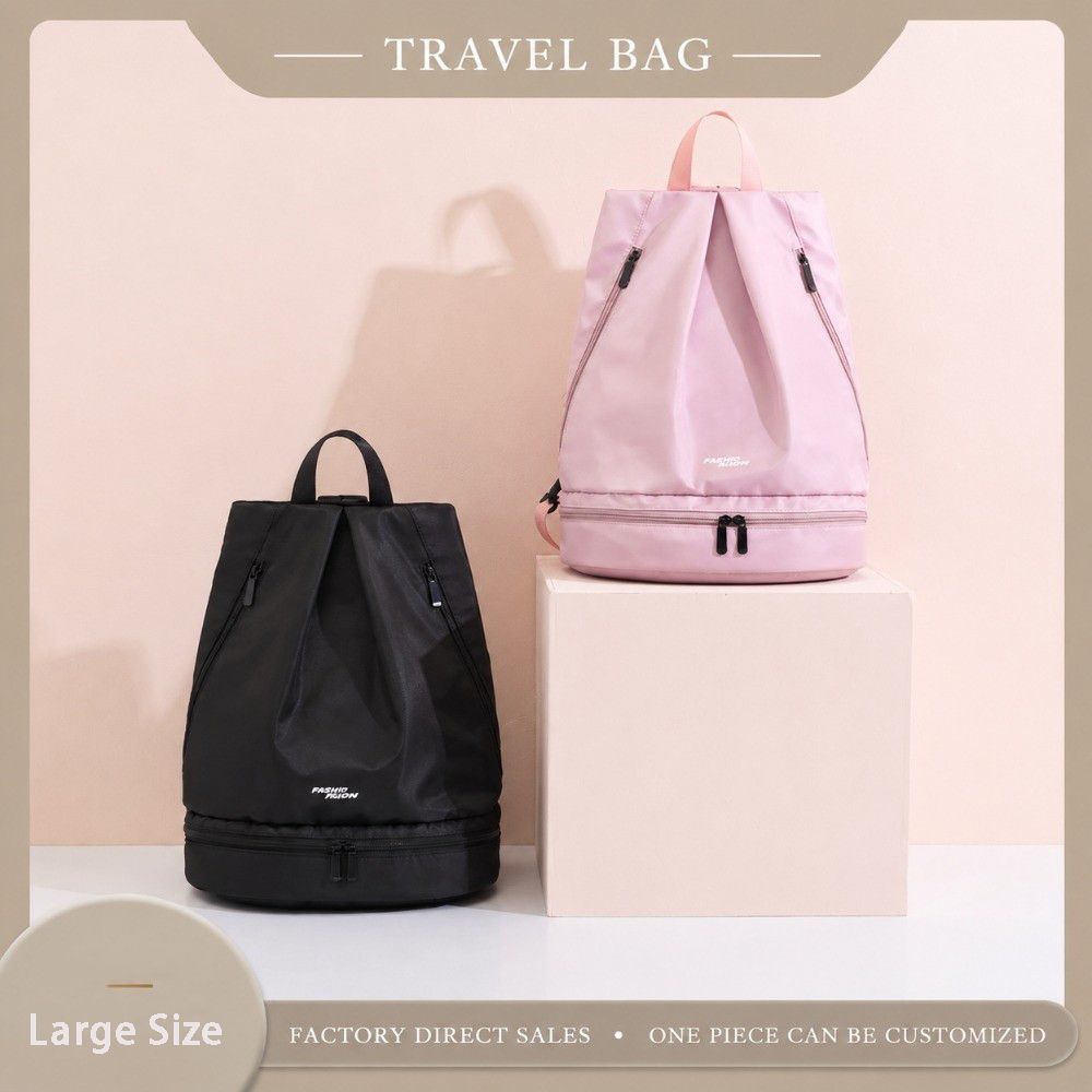 Shoe Compartment Swimming Bag Portable Dry Wet Separation Bag Fitness Storage Bag Beach Activities