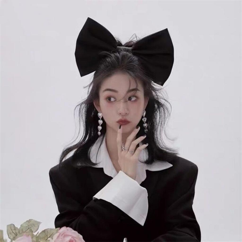 Übergroßes Schleifen-Haarband Schleifenknoten-förmiges Stirnband Atmungsaktive Gaze-Stirnbänder Modischer Haarschmuck Ornament