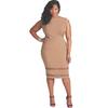 Plus Size Women's Sexy Short-Sleeve Mesh Patchwork Dress